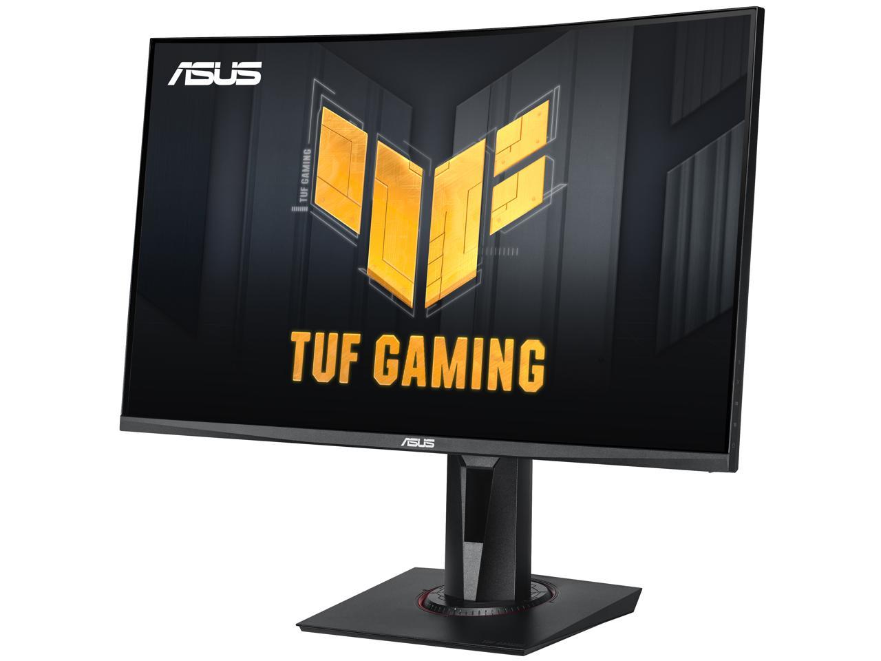 ASUS 27" 1080P TUF Gaming Curved HDR Monitor (VG27VQM) - Full HD, 240Hz, 1ms, Extreme Low Motion Blur, Adaptive-Sync, FreeSync Premium, Speakers, Eye Care, HDMI, DisplayPort, USB, Height Adjustable 4