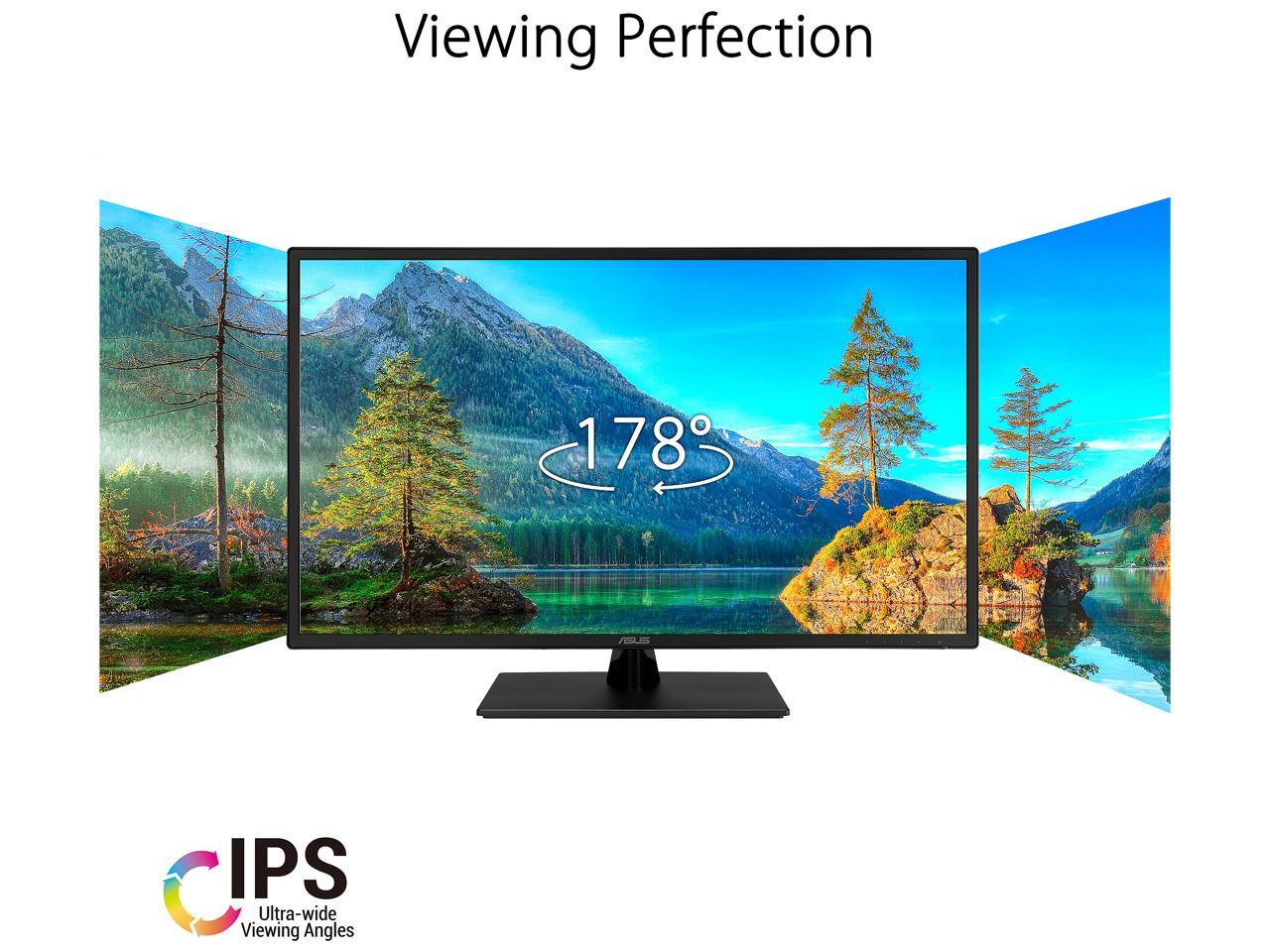 ASUS 31.5" 1080P Monitor (VA329HE) - Full HD, IPS, 75Hz, Adaptive-Sync, Eye Care, Low Blue Light, Flicker Free, HDMI, VGA, Wall Mountable, Tilt Adjustable 4