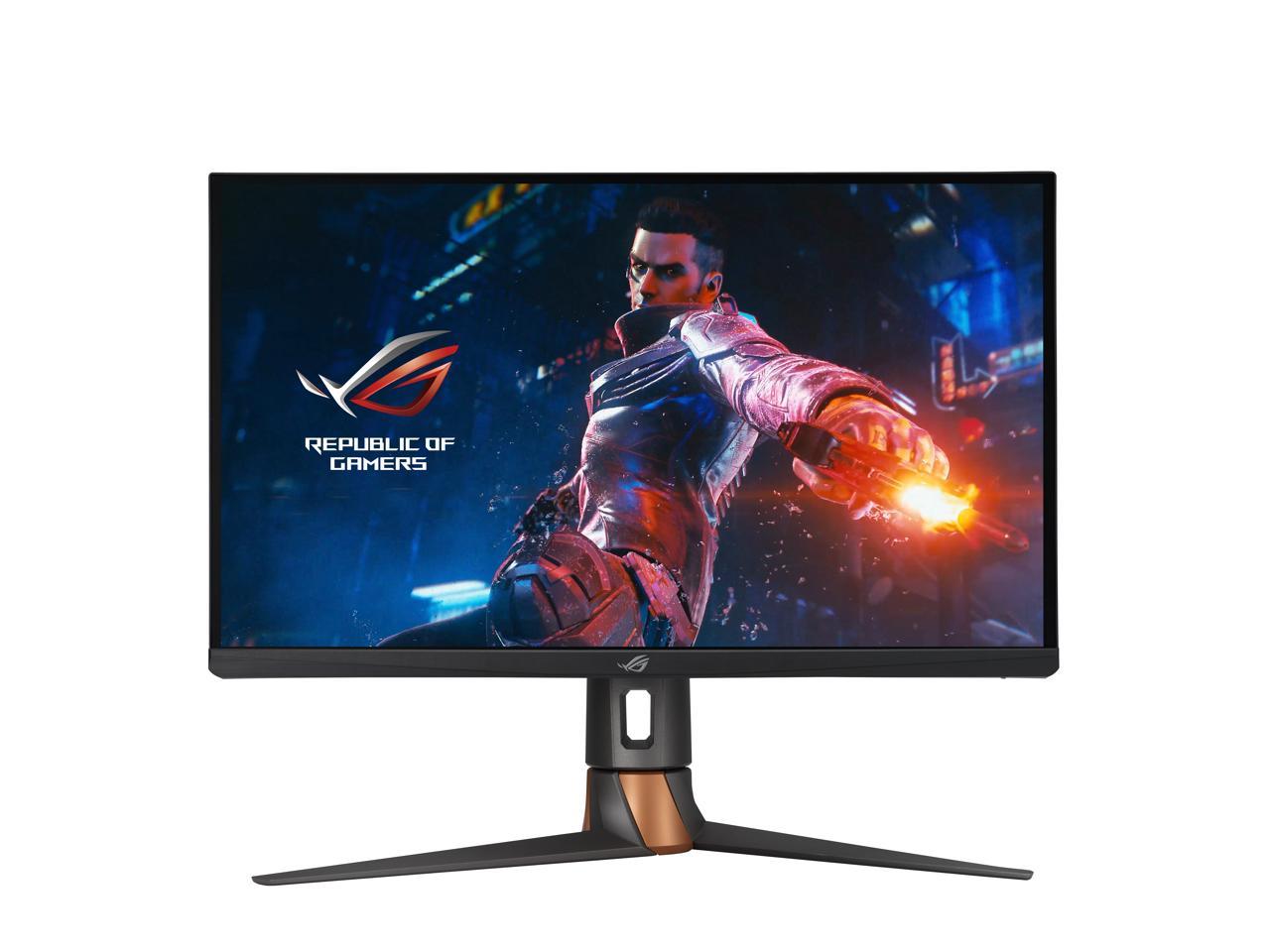 ASUS PG27AQN 27" WQHD 1440P IPS 360Hz ROG Swift HDR 1ms, G-SYNC, NVIDIA Reflex Latency Analyzer, Height Adjustable, DisplayPort, USB Gaming Monitor 2