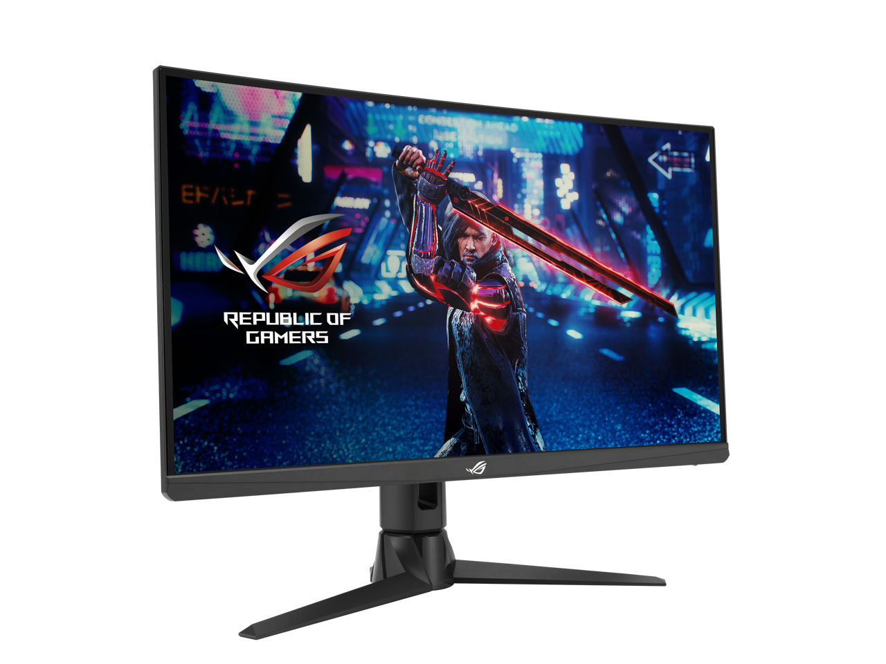 ASUS 27” 1440P Curved Gaming Monitor - QHD (2560 x 1440), Fast IPS, 170Hz, 1ms, G-SYNC Compatible, FreeSync Premium, Eye Care, HDMI, DisplayPort, Height Adjustable, DisplayHDR 400 ROG Strix XG27AQV 4