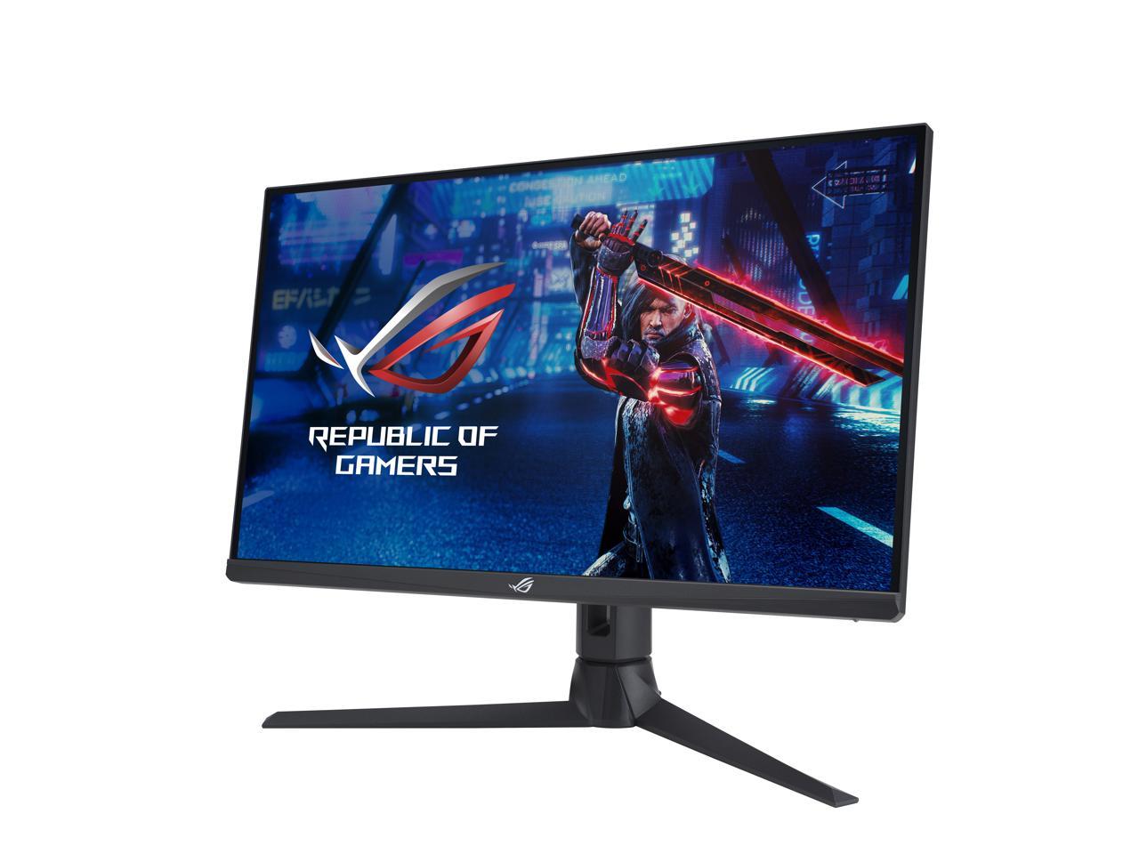 ASUS ROG Strix 27" 1440P Gaming Monitor (XG27AQMR) - 27", QHD (2560 x 1440), Fast IPS, 300Hz, 1ms, G-SYNC Compatible, FreeSync Premium Pro, Extreme Low Motion Blur Sync, DisplayPort, DisplayHDR 600 4