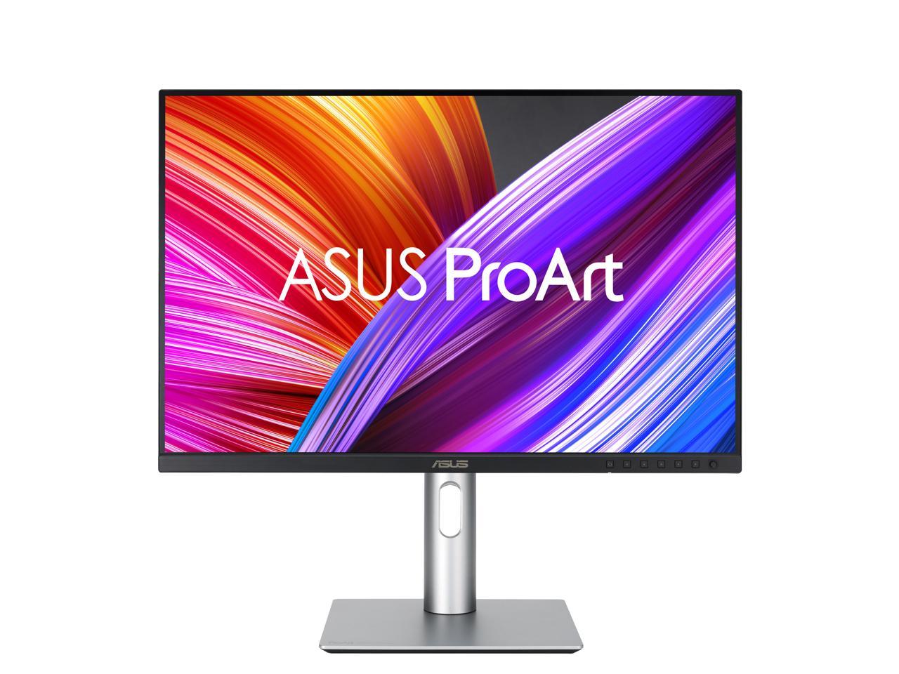 ASUS ProArt Display 24" (24.1" viewable) 16:10 HDR Professional Monitor (PA248CRV) - IPS, (1920 x 1200), 97% DCI-P3,  Delta E < 2, Calman Verified, USB-C PD 96W, DisplayPort, Daisy-Chain, Height Adjustable 1