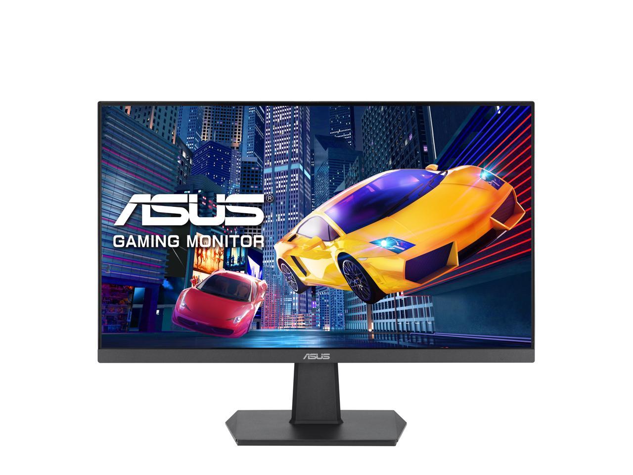 ASUS 24" (23.8-inch viewable) 1080P Eye Care Monitor (VA24EHF) - IPS, Full HD, Frameless, 100Hz, 1ms, Adaptive-Sync, for Working and Gaming, Low Blue Light, Flicker Free, HDMI, VESA Mountable, Tilt 2