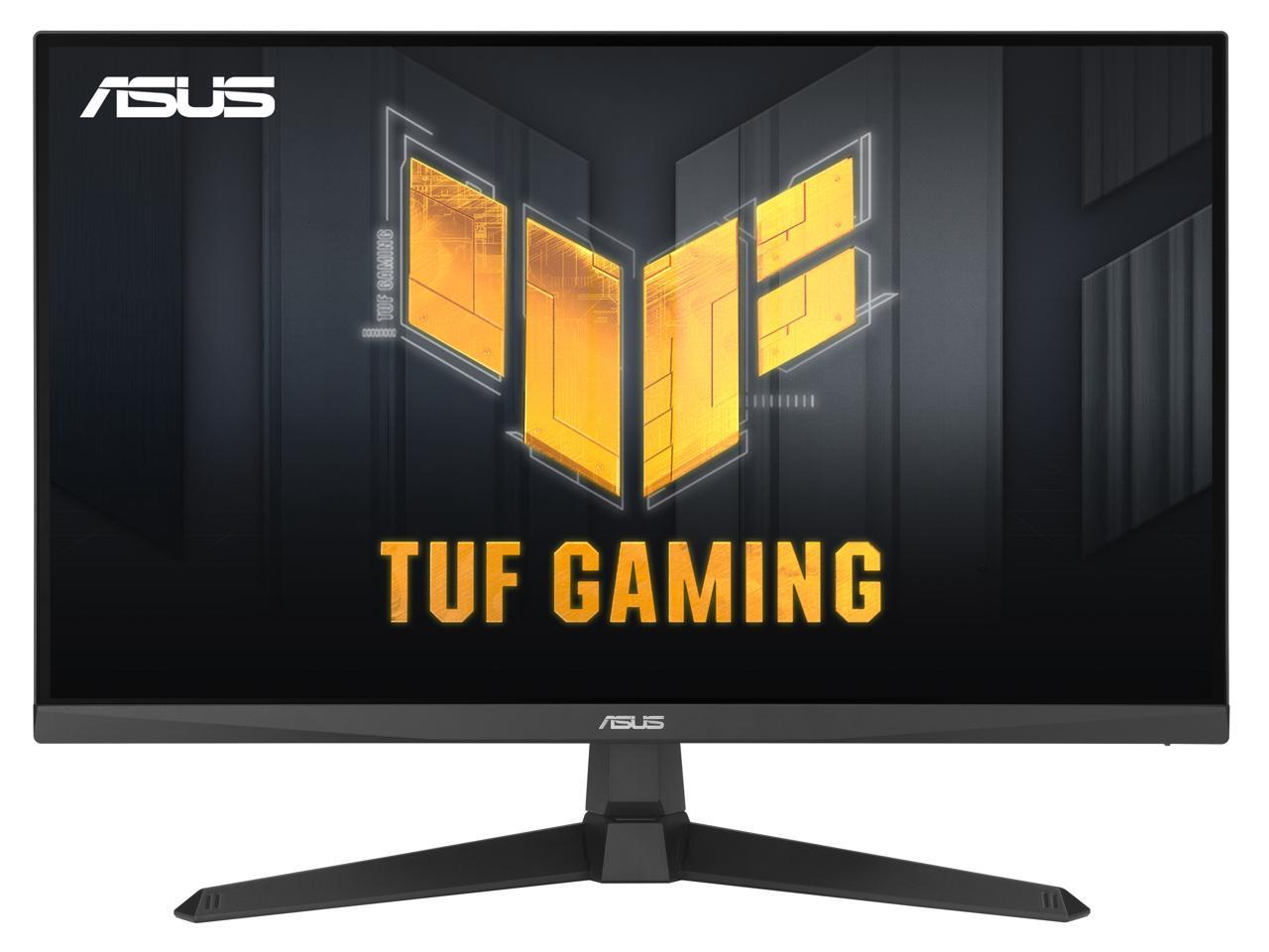 ASUS TUF Gaming 27" 1080P Monitor (VG279Q3A) - Full HD, 180Hz, 1ms, Fast IPS, Extreme Low Motion Blur Sync, FreeSync Premium, G-SYNC Compatible, Variable Overdrive, 99% sRGB, DisplayPort, HDMI 1