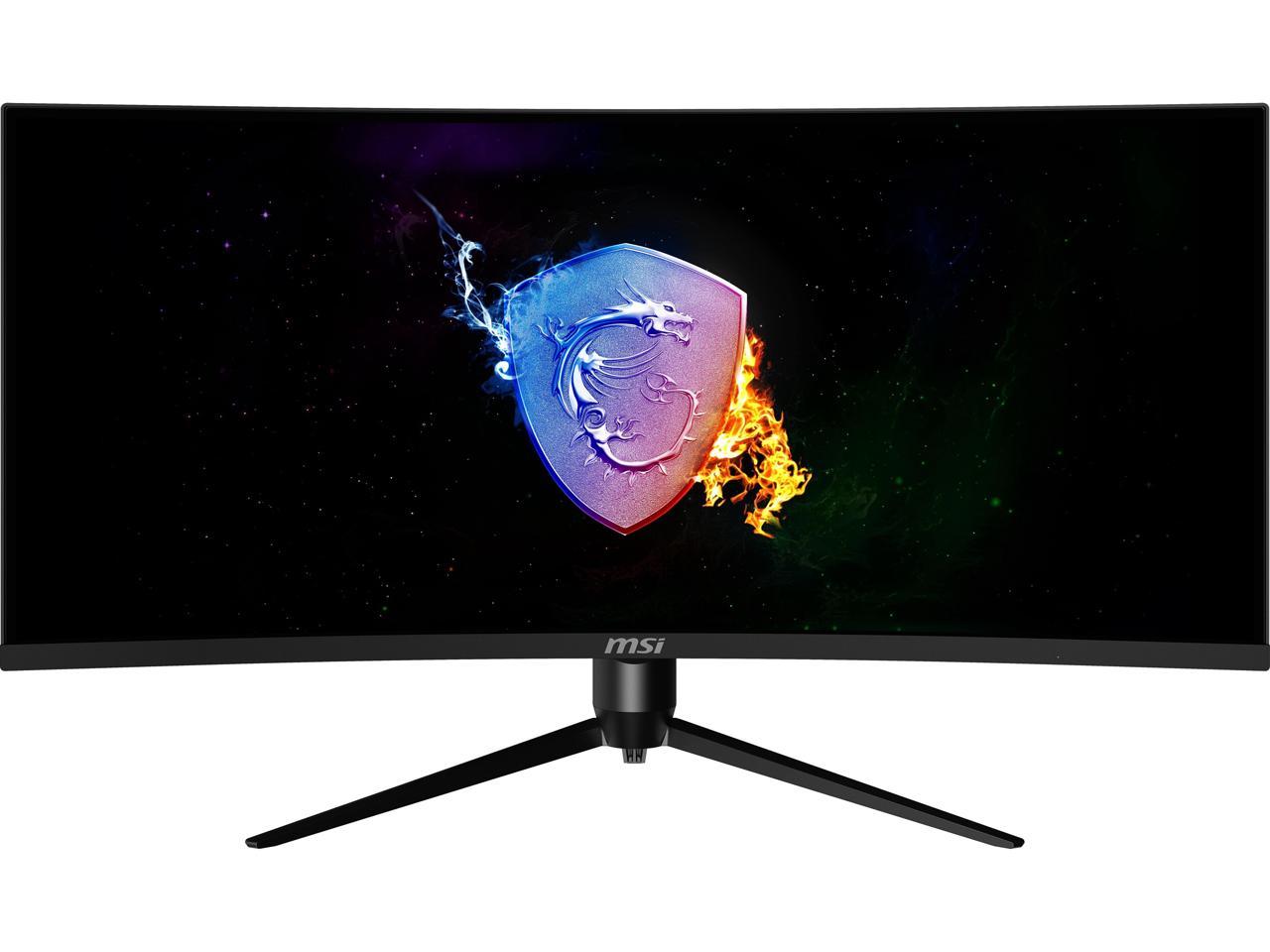 MSI 34" 100 Hz VA UWQHD Gaming Monitor 3440 x 1440 (2K) 87% Adobe RGB / 86% DCI-P3 / 110% sRGB HDMI, DisplayPort, Audio MAG342CQPV 2