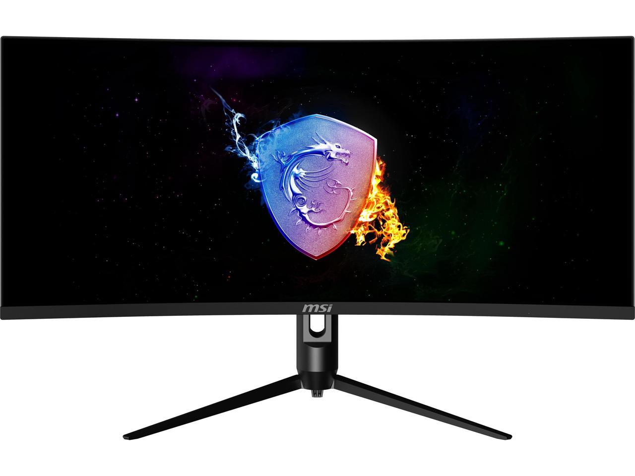 MSI 34" 100 Hz VA UWQHD Gaming Monitor 3440 x 1440 (2K) 87% Adobe RGB / 86% DCI-P3 / 110% sRGB HDMI, DisplayPort, Audio MAG342CQPV 1