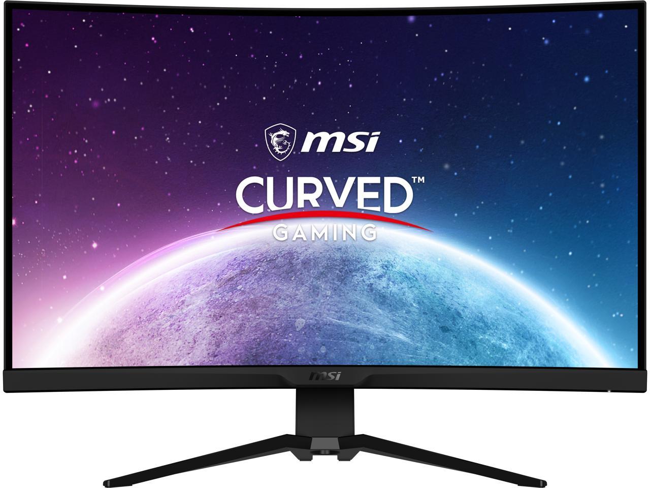 MSI MAG325CQRXF 31.5" 16:9 Curved 1000R, Rapid VA Gaming Monitor, 240Hz 1ms, 2560 x 1440 (QHD), Height Adjustable Arm, RGB 1