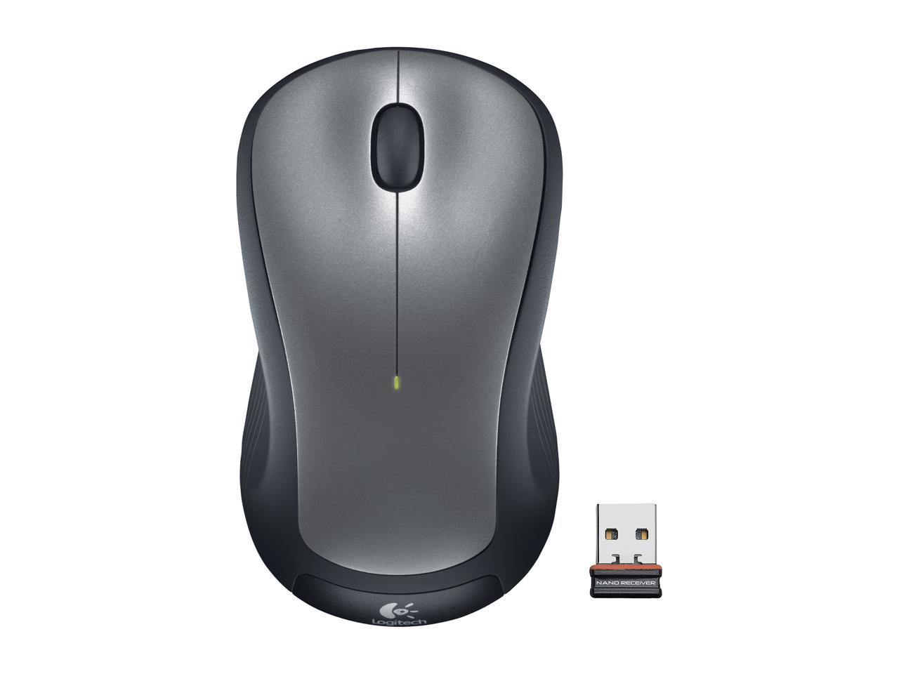 Logitech M310 910-001675 Dark Gray 3 Buttons 1 x Wheel USB RF Wireless Optical Mouse 2