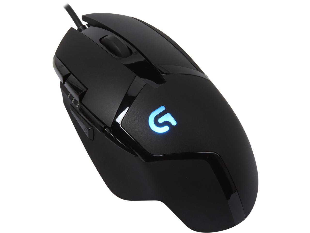 Logitech G402 910-004069 Black Wired Optical Hyperion Fury FPS Gaming Mouse with High Speed Fusion Engine 1