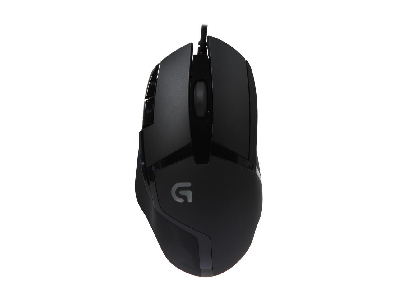 Logitech G402 910-004069 Black Wired Optical Hyperion Fury FPS Gaming Mouse with High Speed Fusion Engine 2