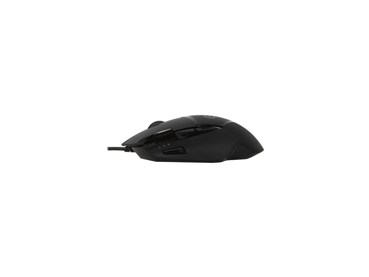 Logitech G402 910-004069 Black Wired Optical Hyperion Fury FPS Gaming Mouse with High Speed Fusion Engine 3