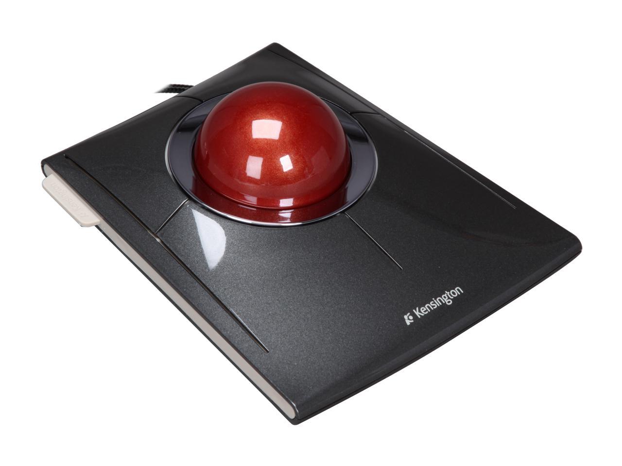 Kensington SlimBlade K72327US Red Scroll Ball USB Wired Laser Mouse 2