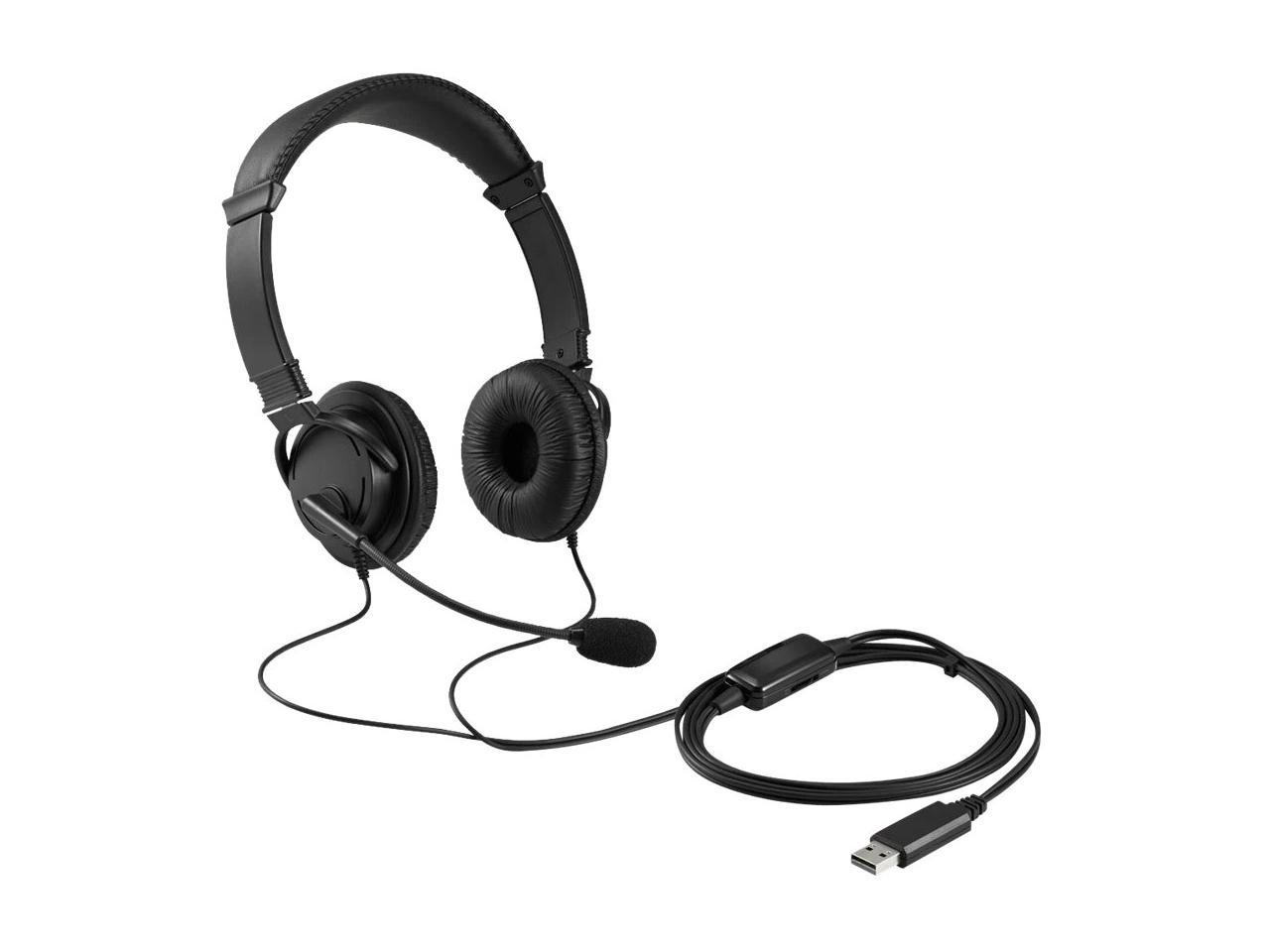 Kensington K33065WW USB-A Connector Circumaural Classic Headset with Mic and Volume Control 1