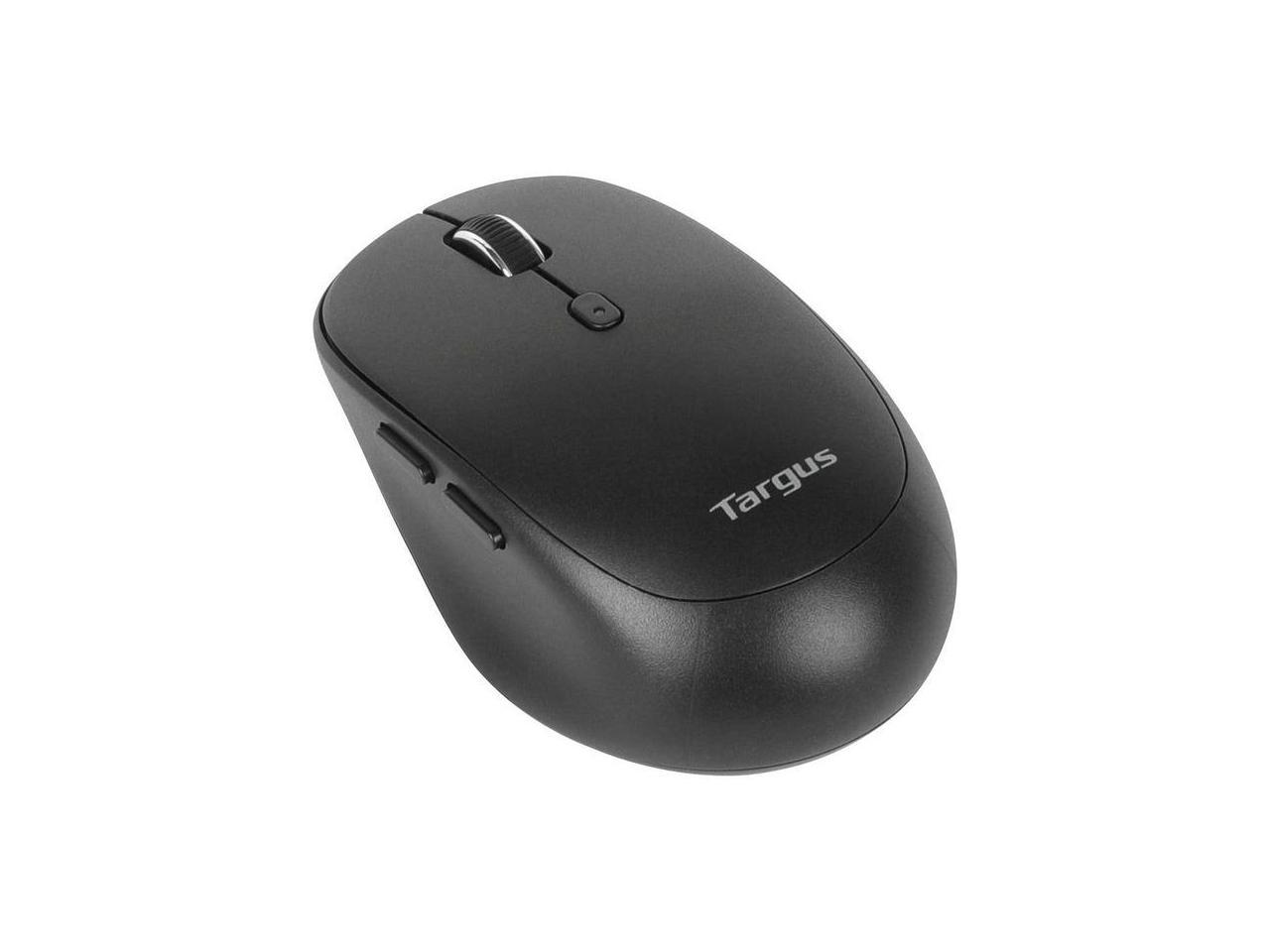 Targus AMB582GL Black 1 x Wheel Dual (RF / Bluetooth Wireless) 2400 dpi Midsize Comfort Multi-Device Antimicrobial Wireless Mouse 1