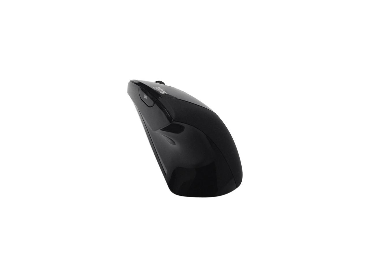 ADESSO IMOUSEE10 6 Buttons 1 x Wheel USB RF Wireless 2000 dpi 2.4GHZ Vertical Ergo Mouse 2