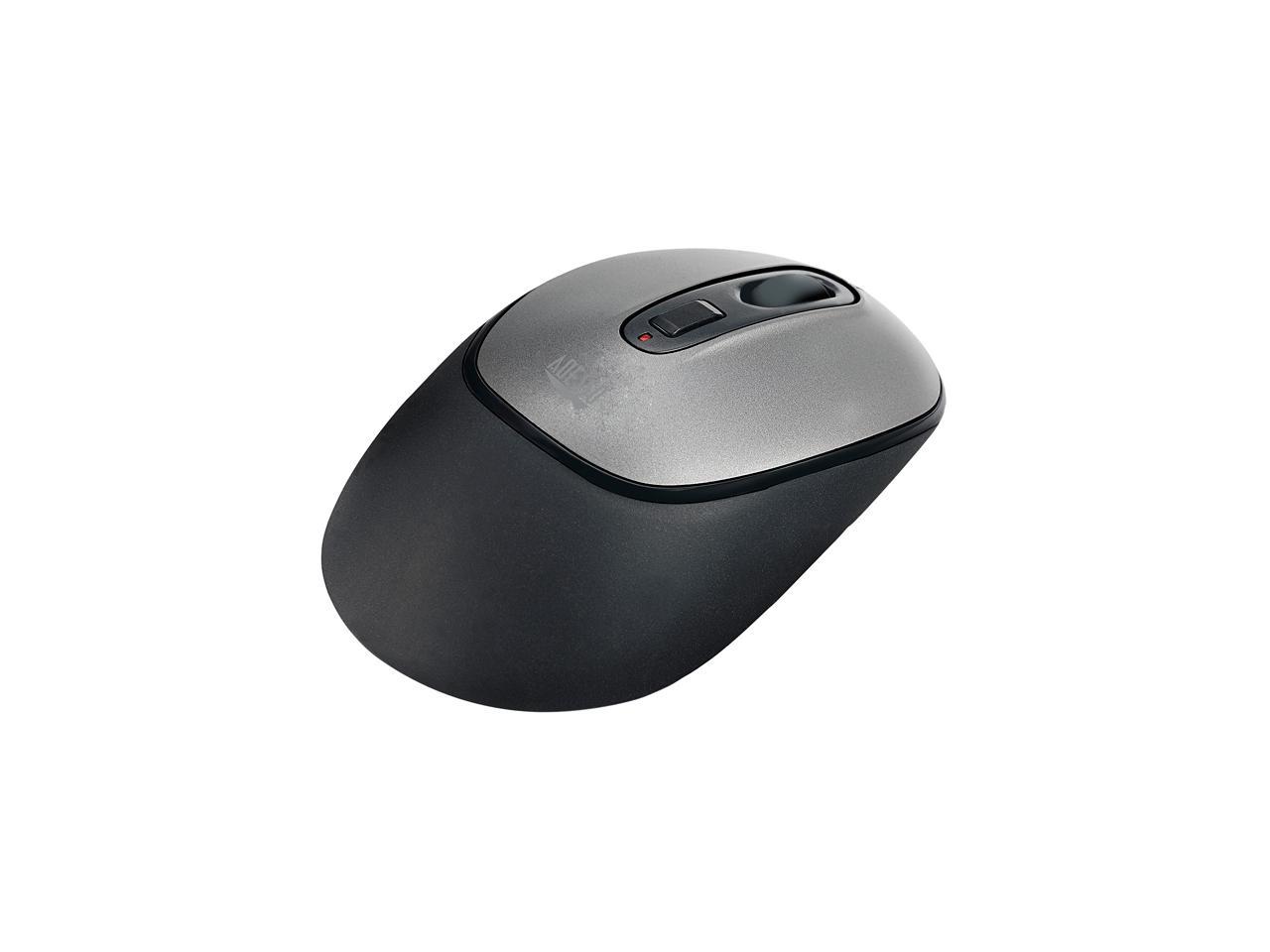 ADESSO iMouse A10 Left/Right Click, Scroll Wheel/Middle Button, DPI Button Buttons 1 x Wheel RF 2.4 GHz RF Wireless Optical 1600 dpi Antimicrobial Wireless Mouse 1