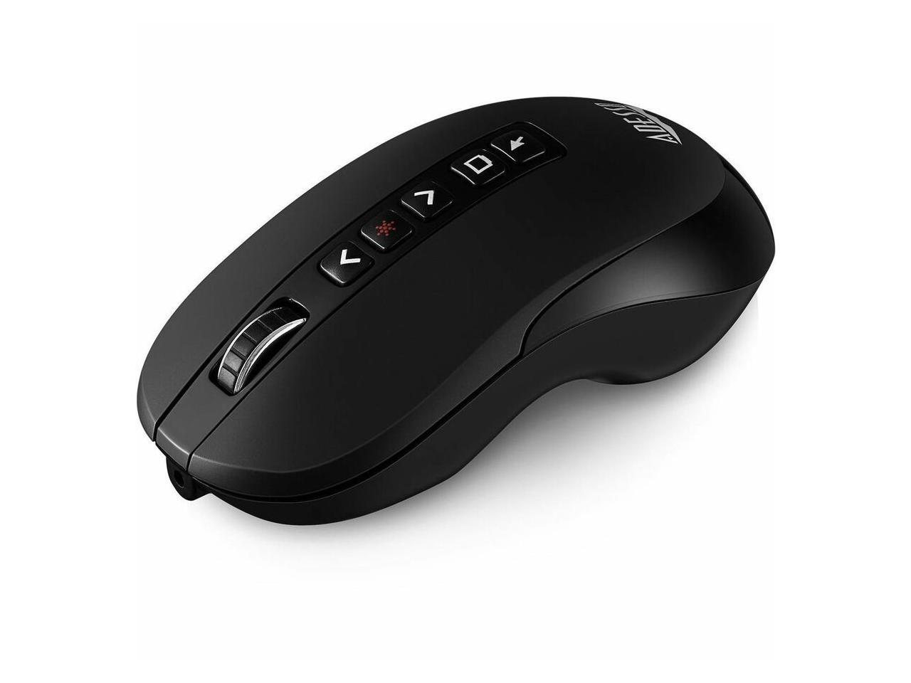 Adesso Air Mouse Wireless Multifunctional Desktop Presenter Mouse With Laser Pointer iMouse P40 2