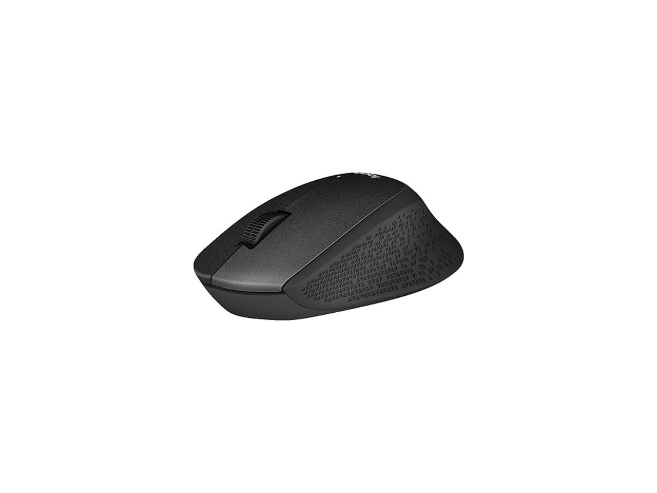 Logitech M330 SILENT PLUS 910-004905 Black 3 Buttons 1 x Wheel RF RF Wireless Optical 1000 dpi Mouse 2