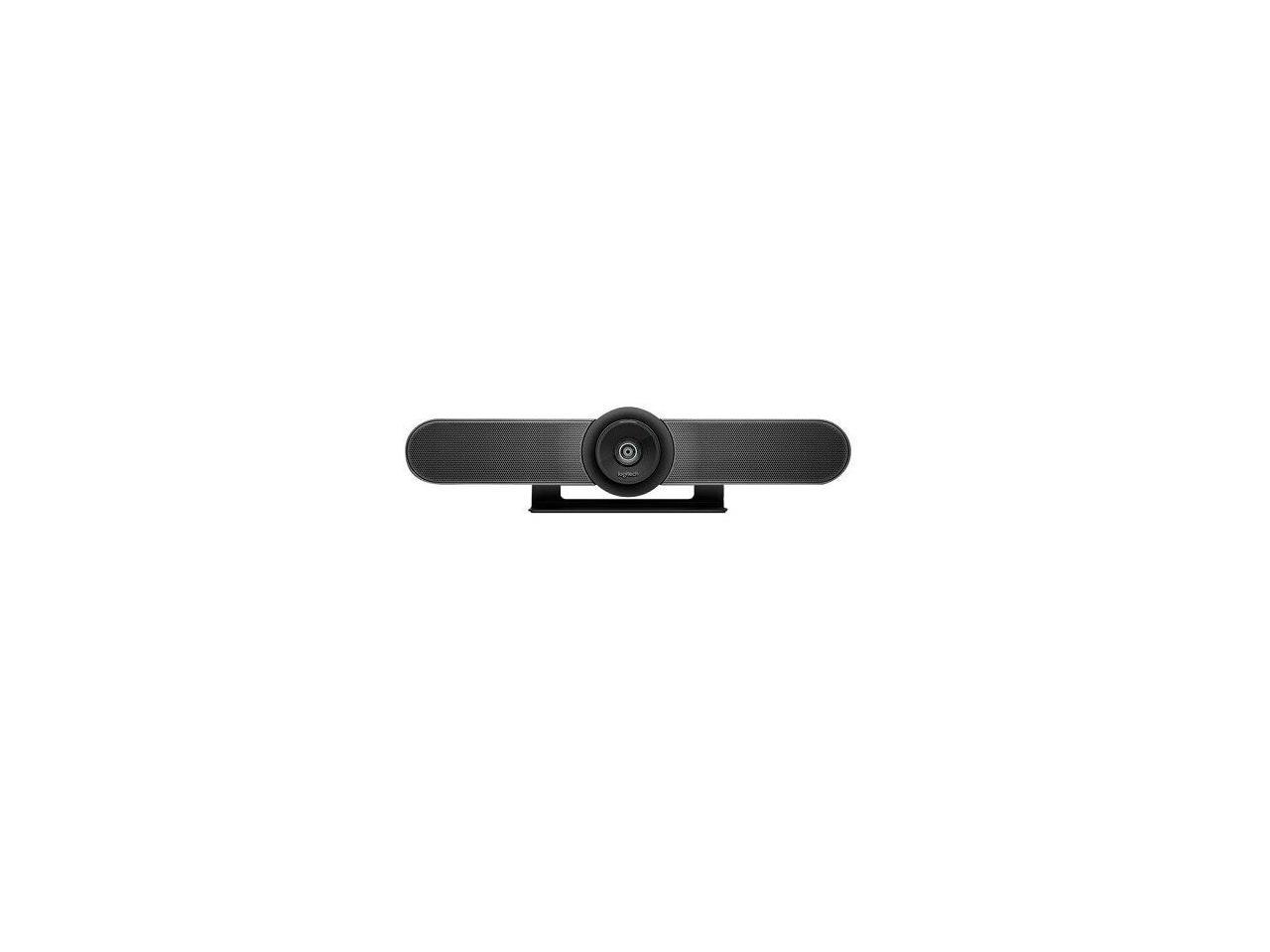 Logitech MeetUp Video Conferencing System, Ultra HD 4K/1080p/720p, 3 Microphones/Adjustable Speakers, Wide Field of View 120°, PC/Mac/Laptop/Macbook/Tablet - Black 1