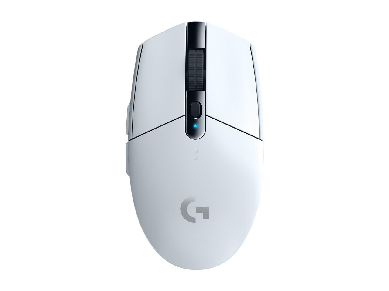 Logitech G305 LIGHTSPEED Wireless Gaming Mouse, Hero 12K Sensor, 12,000 DPI, Lightweight, 6 Programmable Buttons, 250h Battery Life, On-Board Memory, PC/Mac - White 2