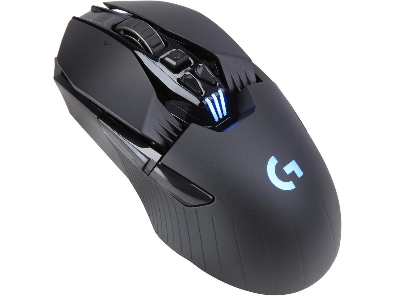 Logitech G903 LIGHTSPEED Wireless Gaming Mouse W/ Hero 25K Sensor, PowerPlay Compatible, 140+ Hour with Rechargeable Battery and Lightsync RGB, Ambidextrous, 107G+10G optional, 25,600 DPI, Black 1