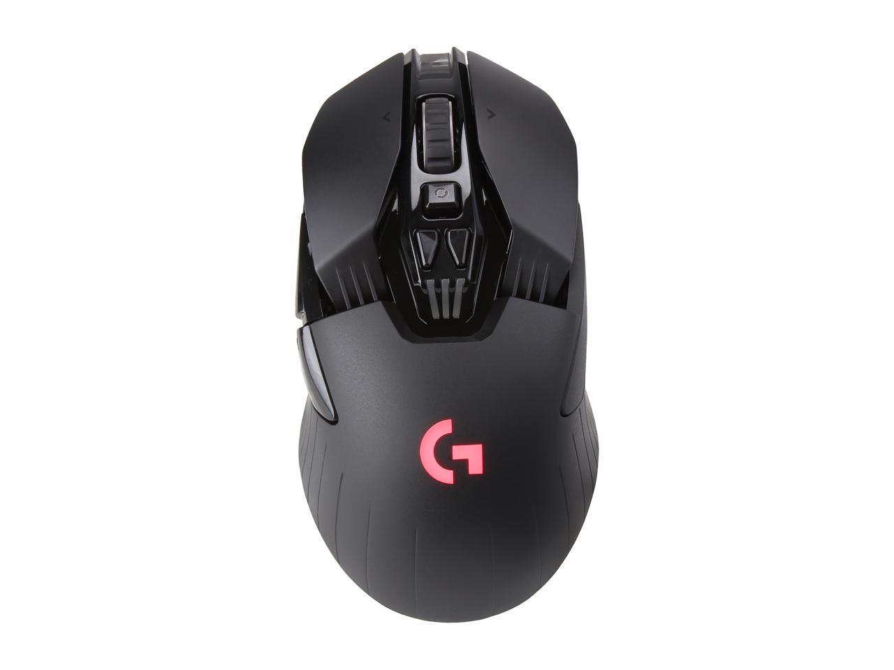 Logitech G903 LIGHTSPEED Wireless Gaming Mouse W/ Hero 25K Sensor, PowerPlay Compatible, 140+ Hour with Rechargeable Battery and Lightsync RGB, Ambidextrous, 107G+10G optional, 25,600 DPI, Black 2