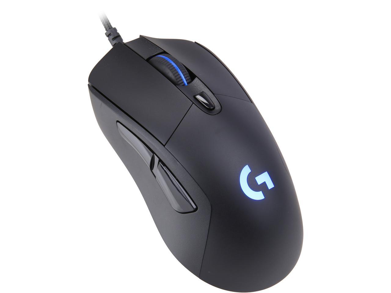 Logitech G403 Hero 25K Gaming Mouse, Lightsync RGB, Lightweight 87G+10G optional, Braided Cable, 25, 600 DPI, Rubber Side Grips 1