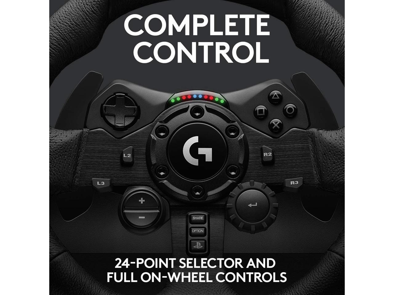 Logitech G923 Racing Wheel and Pedals for PS5, PS4 and PC 5