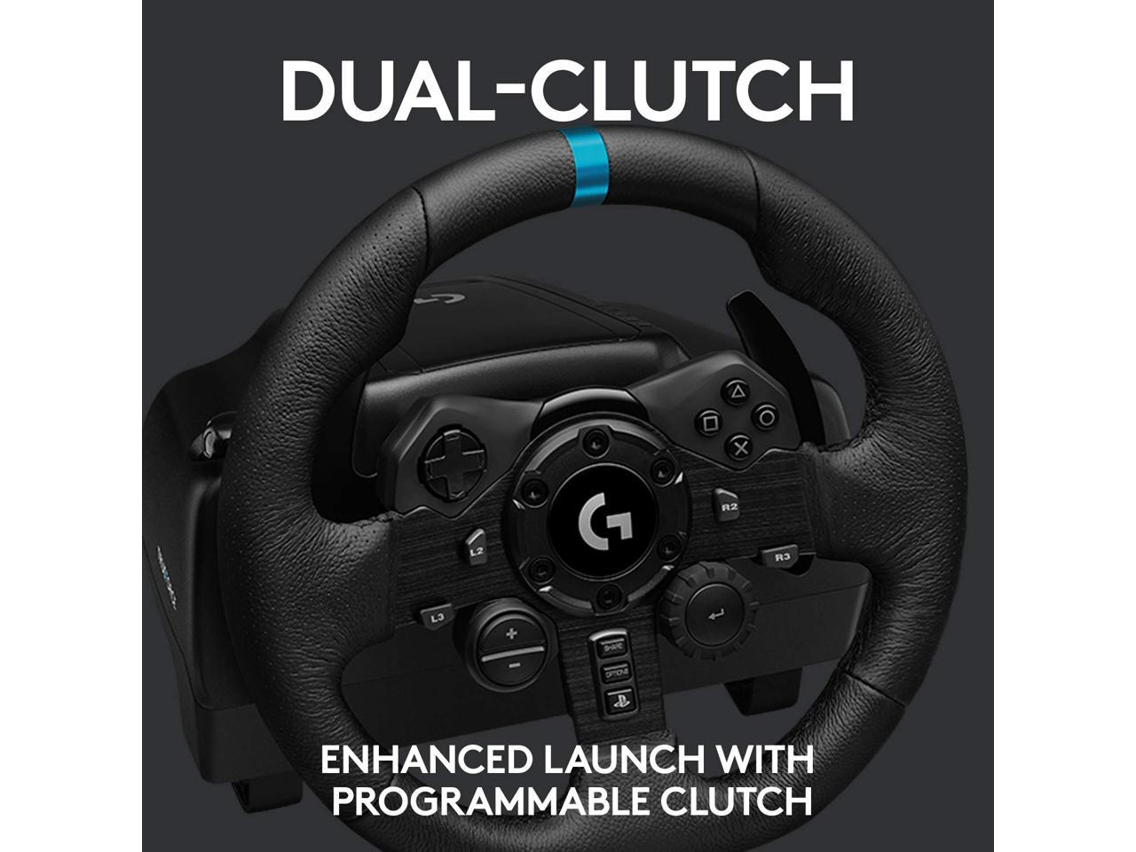 Logitech G923 Racing Wheel and Pedals for PS5, PS4 and PC 4