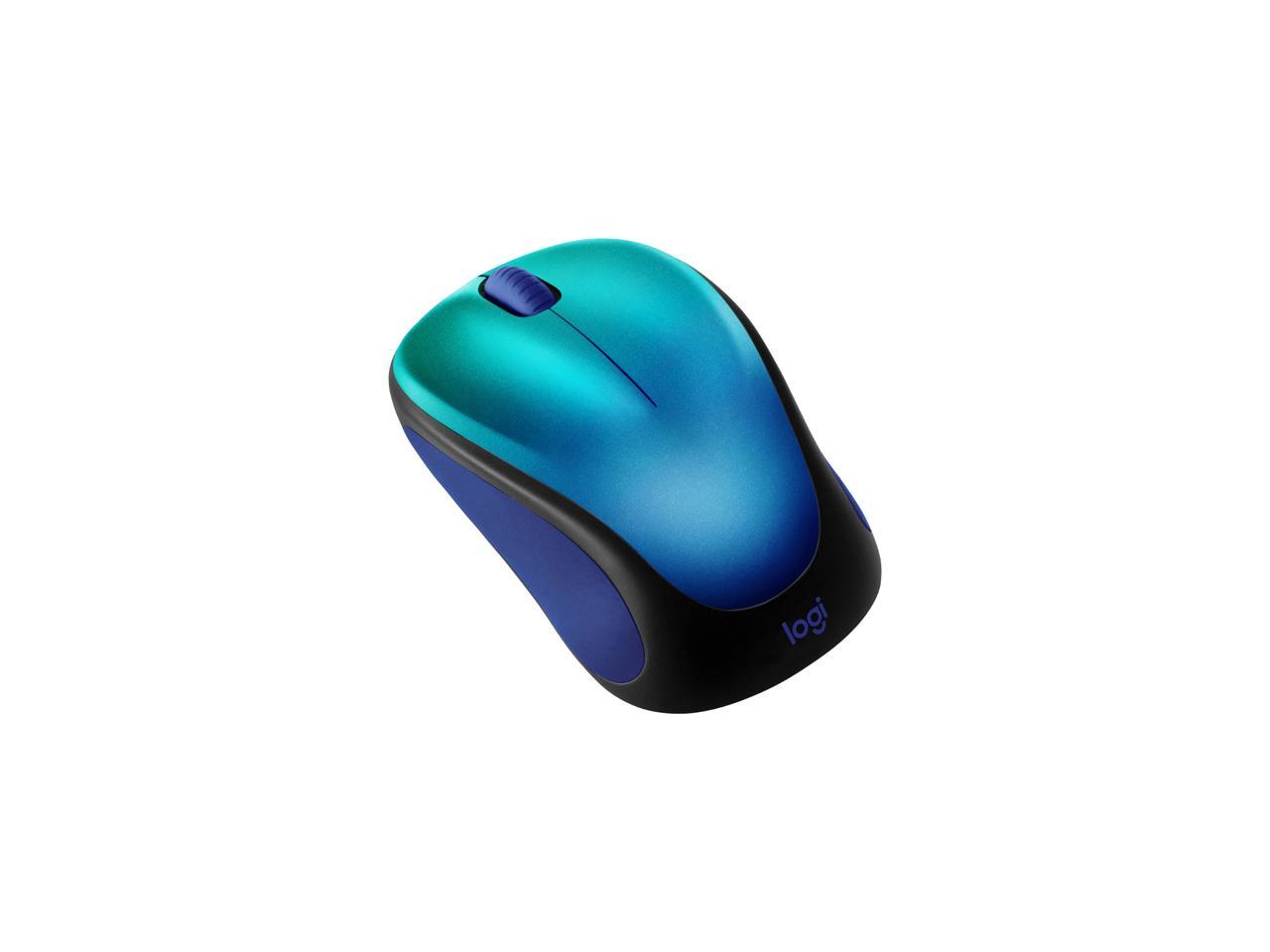 Logitech Design Collection Limited Edition 910-006118 Wireless Optical Mouse, Blue Aurora 1