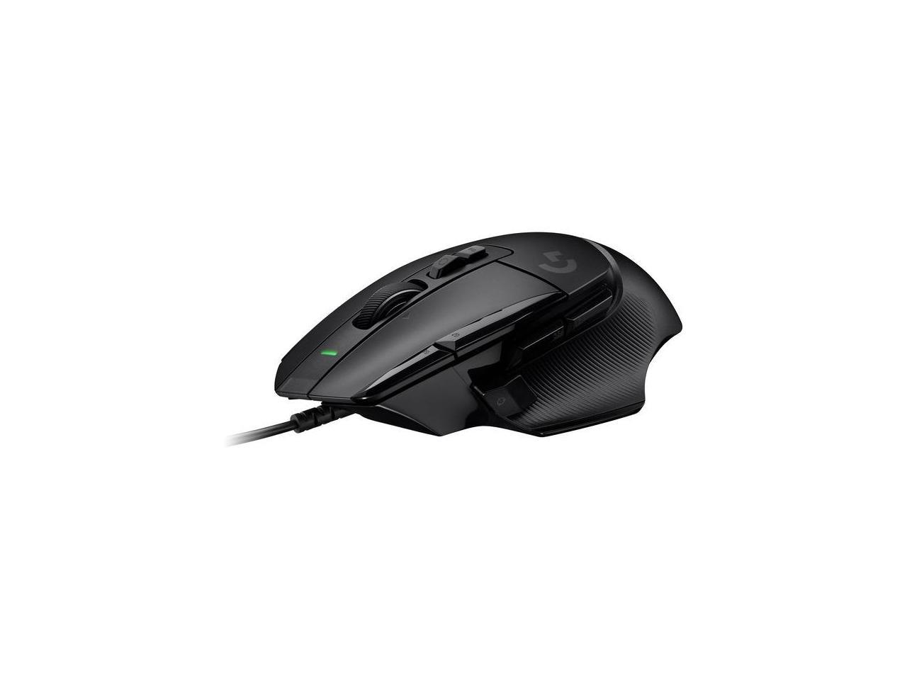 Logitech G502 X Wired Gaming Mouse - LIGHTFORCE hybrid optical-mechanical primary switches, HERO 25K gaming sensor, compatible with PC - macOS/Windows - Black 1