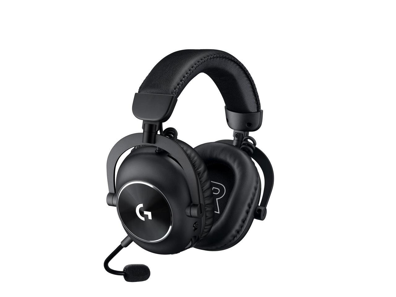 Logitech G PRO X2 LIGHTSPEED Wireless Gaming Headset, Detachable Boom Mic, 50mm Graphene Drivers, DTS:X Headphone 2.0—7.1 Surround, Bluetooth/USB/3.5mm Aux, for PC, PS5, PS4, Nintendo Switch - Black 1