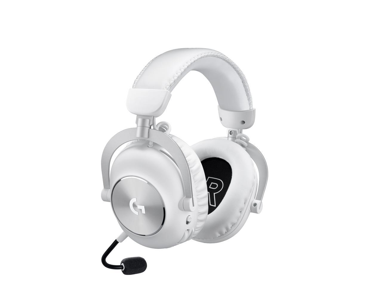 Logitech G PRO X2 LIGHTSPEED Wireless Gaming Headset, Detachable Boom Mic, 50mm Graphene Drivers, DTS:X Headphone 2.0—7.1 Surround, Bluetooth/USB/3.5mm Aux, for PC, PS5, PS4, Nintendo Switch - White 1