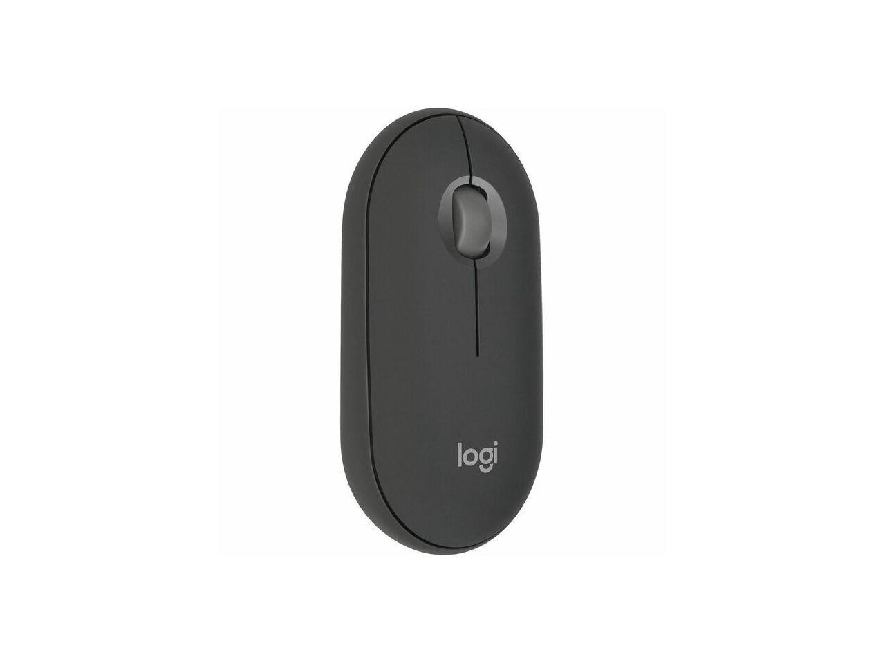 Logitech Pebble 2 M350s Mouse, Slim, compact Bluetooth® Wireless, customizable button, Multi-device pairing, Black 2