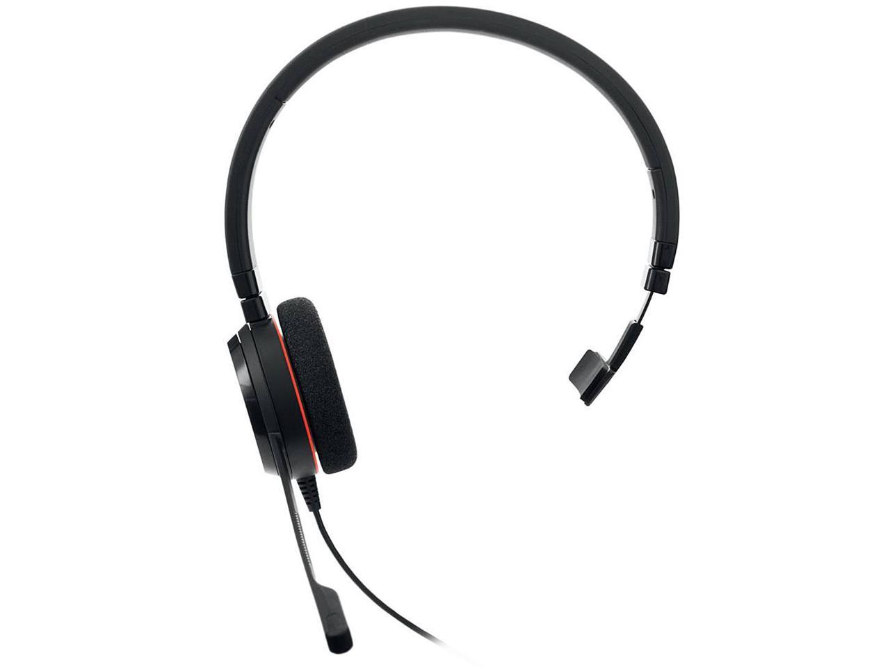 Jabra Evolve 20 4993-823-189 USB Type-C Connector Single Ear Headset - Mono - Optimized for Microsoft Teams 2