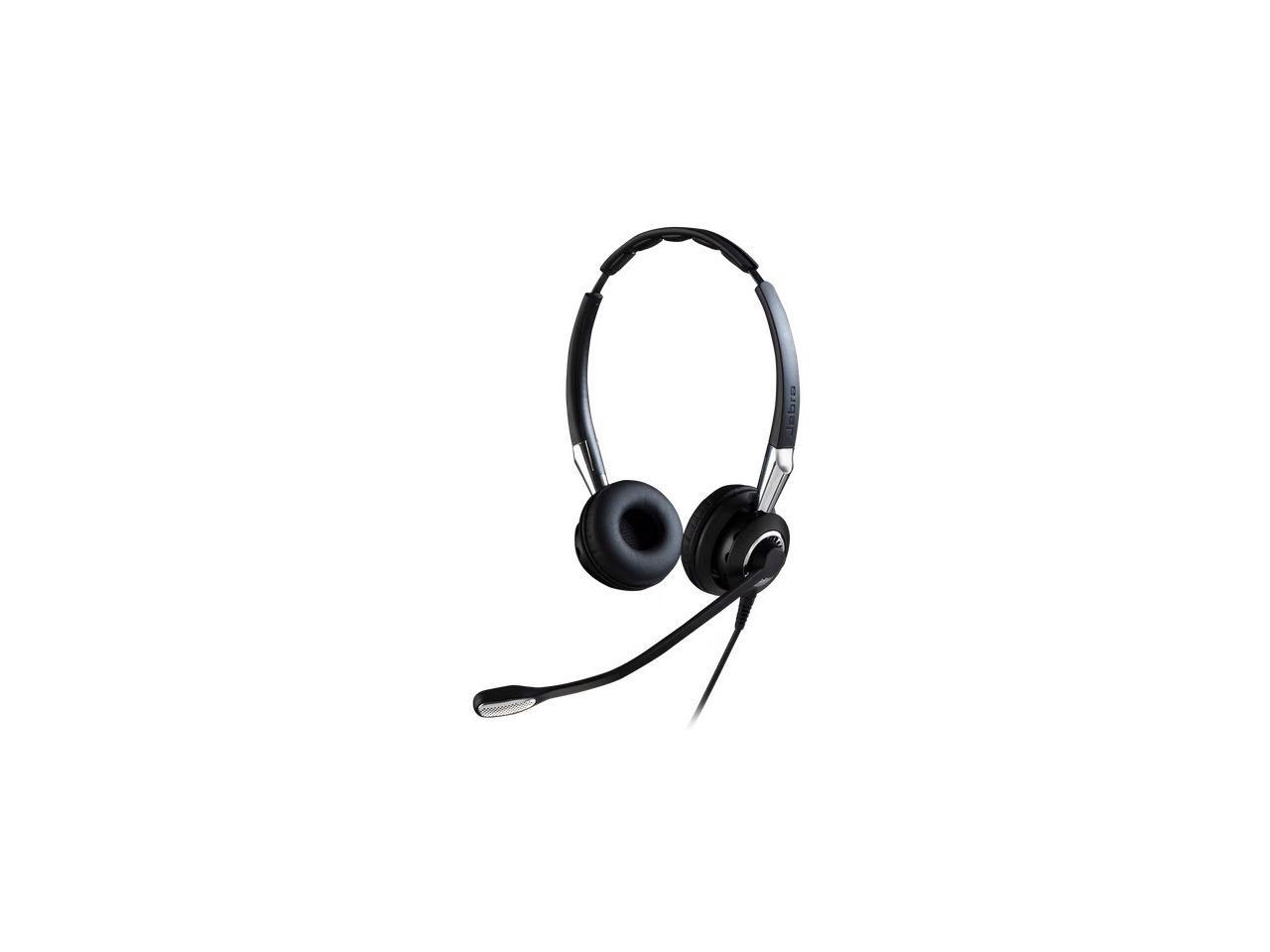 Jabra Biz 2400 II Quick Disconnect Connector Supra-aural Headset - Duo NC std. 1