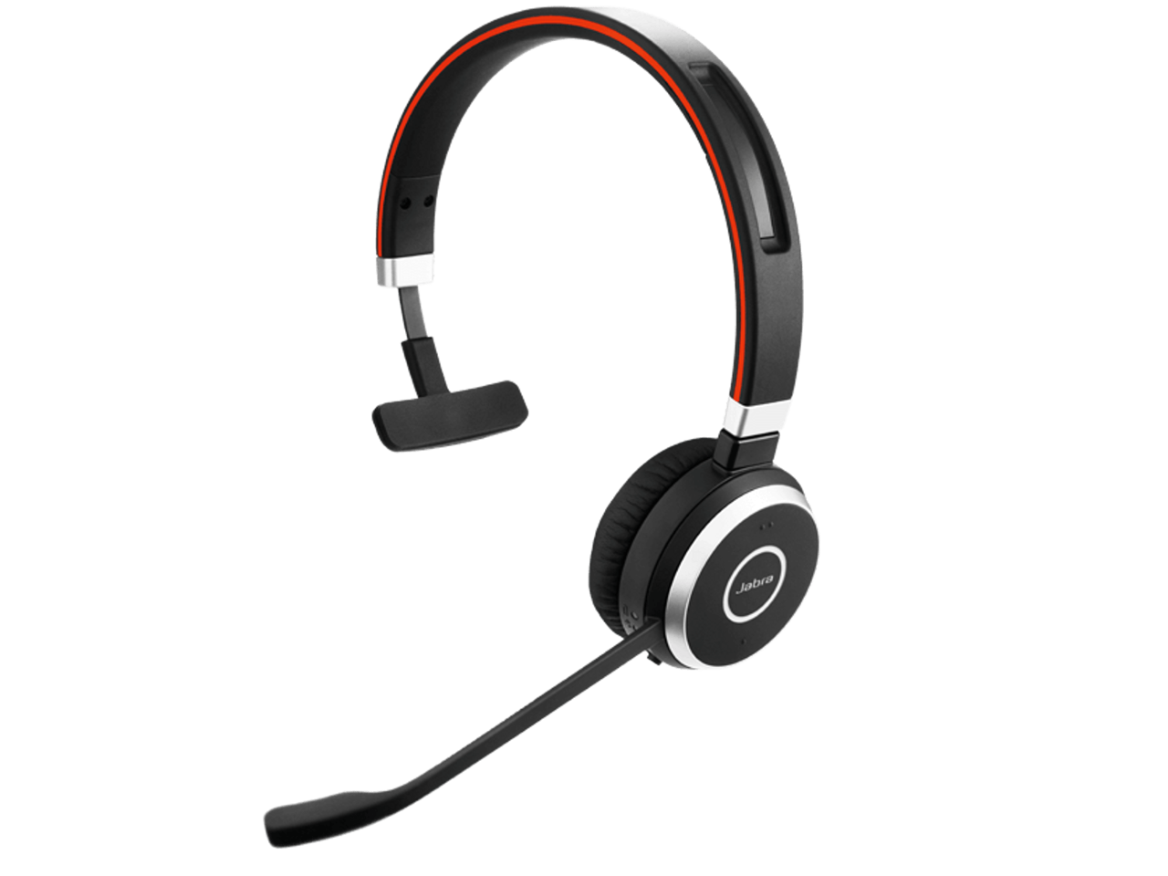 Jabra Evolve 65 SE UC Mono Active Noise Canceling Bluetooth On Ear Mobile Headset, Black (6593-839-409) 1