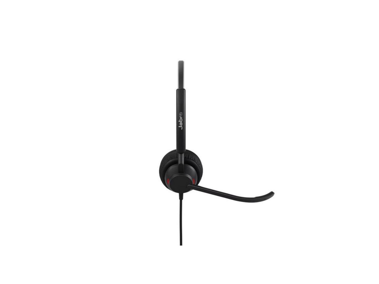 Jabra Engage 40 USB-C UC Stereo On Ear Computer Headset with Inline Link, Black (4099-419-299) 4