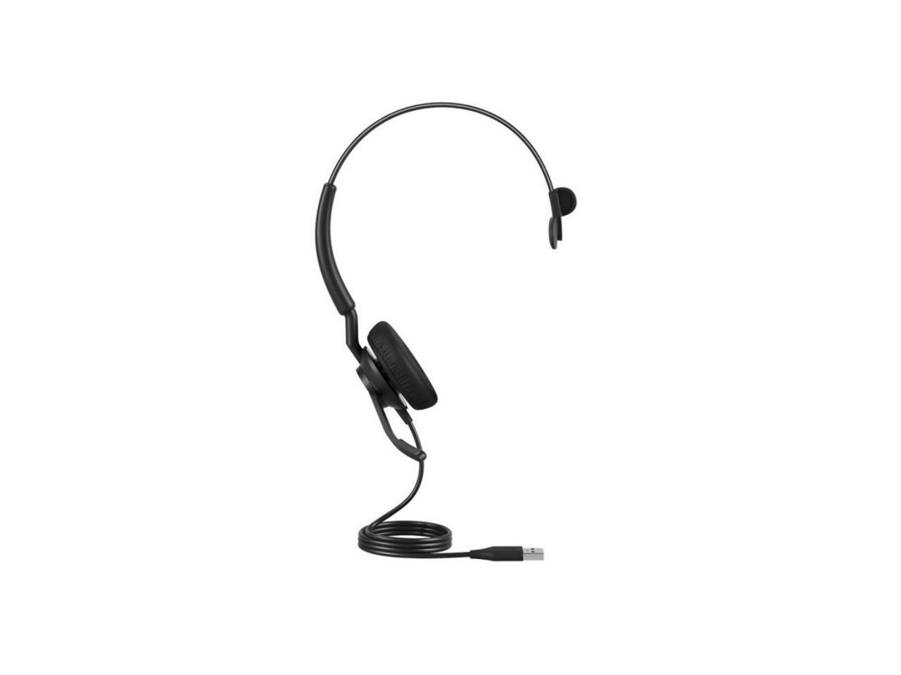 Jabra ENGAGE 40 Headset Microphone - Mono - USB Type A - Wired - 50 Hz - 20 kHz - Over-the-head - Monaural - Supra-aural - 5.25 ft Cable - MEMS Technology 1