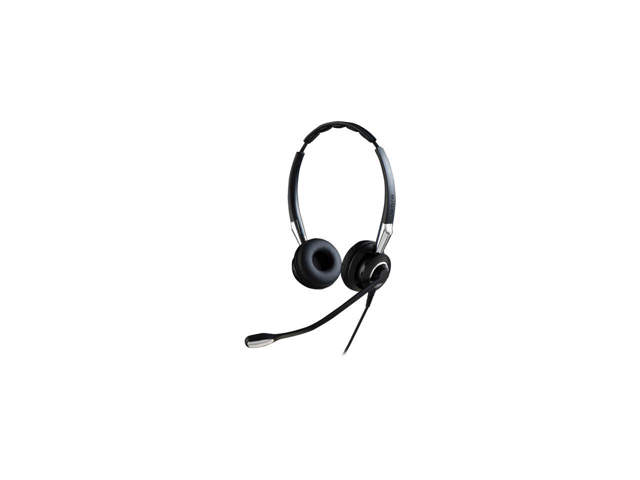 Jabra 2400 II QD Duo NC Wired Headset - Black 1