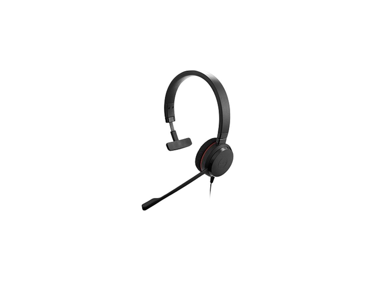 Jabra EVOLVE 20 MS Mono Black USB Professional Headset with Easy Call Management and Great Sound for Calls and Music 4993-823-109 1