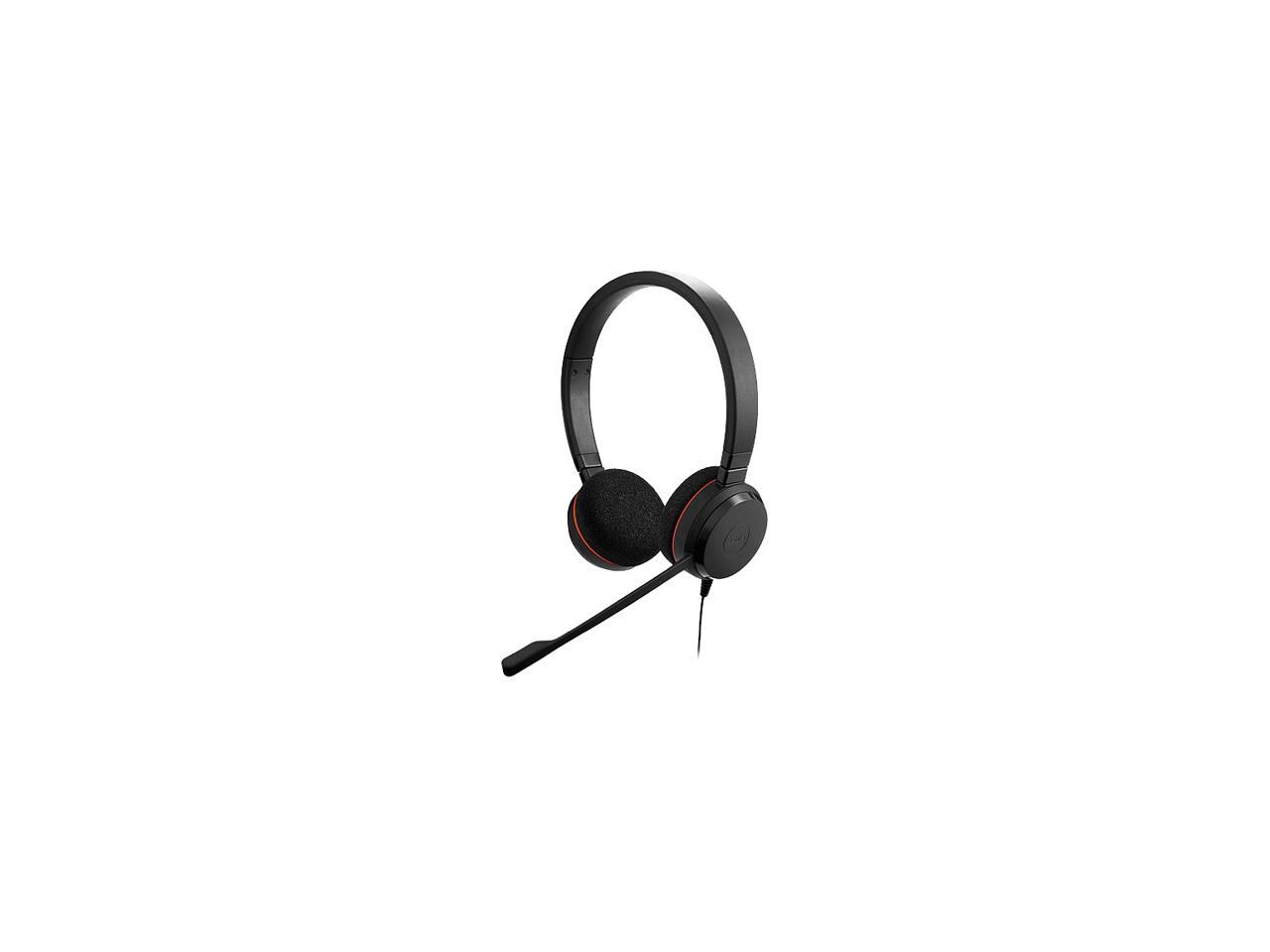 Jabra EVOLVE 20 UC Stereo Black USB Professional Headset with Easy Call Management and Great Sound for Calls and Music 4999-829-209 2