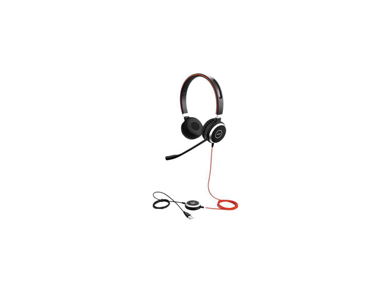 Jabra Evolve 40 MS Mono, USB Black USB 2.0/3.0, 3.5mm jack Wired Headset 6399-823-109 1