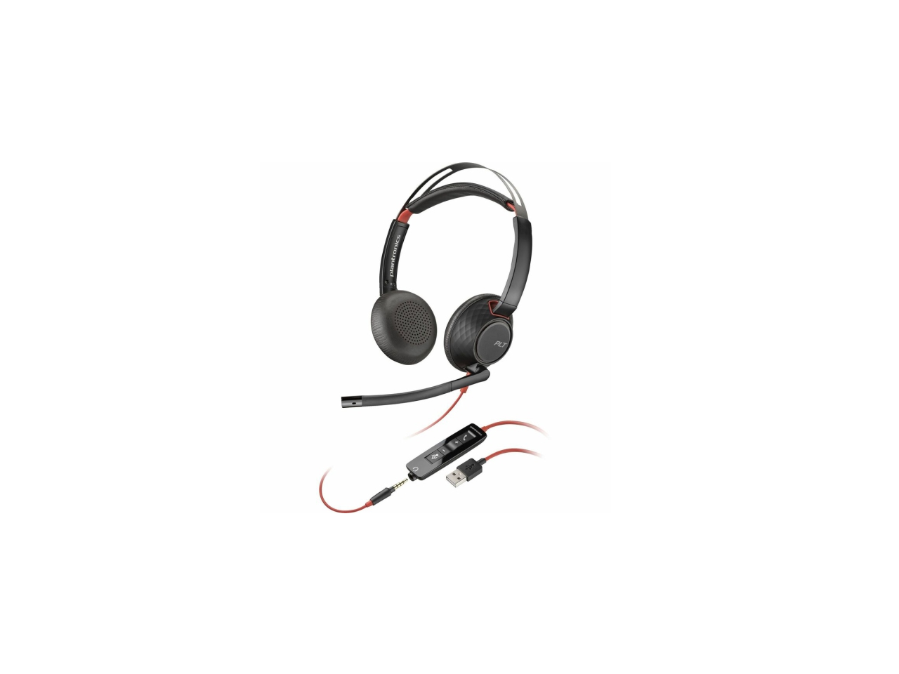 HP Poly Blackwire 5220 Headset - USB-A  8M3W9AA#ABA 1