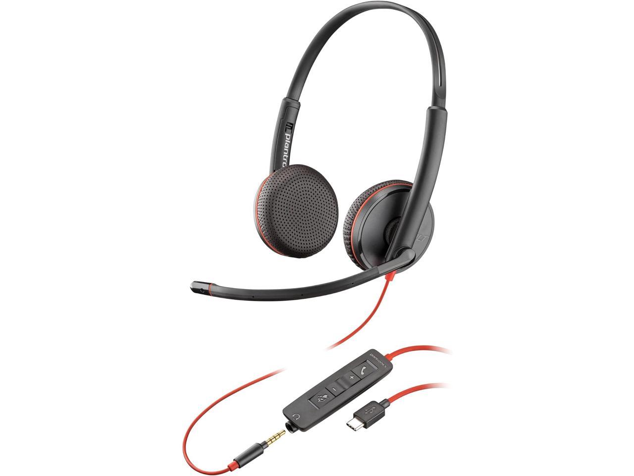 HP Poly Blackwire C3225 Headset - USB-C  8M3X7A6#ABA 1