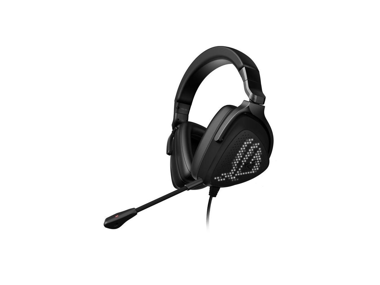 ASUS ROG Delta S Animate Gaming Headset | Customizable AniMe Matrix LED Display, AI Noise-Canceling Mic, Hi-Res ESS 9281 Quad DAC, Lightweight, USB-C, For PC, Mac, PS5, Switch and Mobile Devices 1