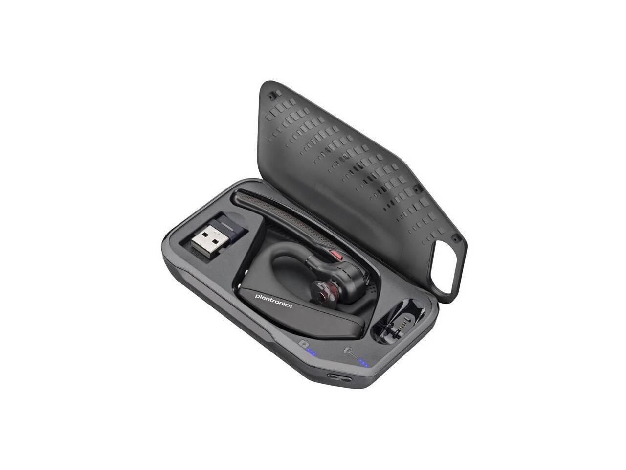 Poly Voyager 5200 Earset, + USB-A to Micro USB Cable, Noise Canceling - Black - TAA Compliant 2