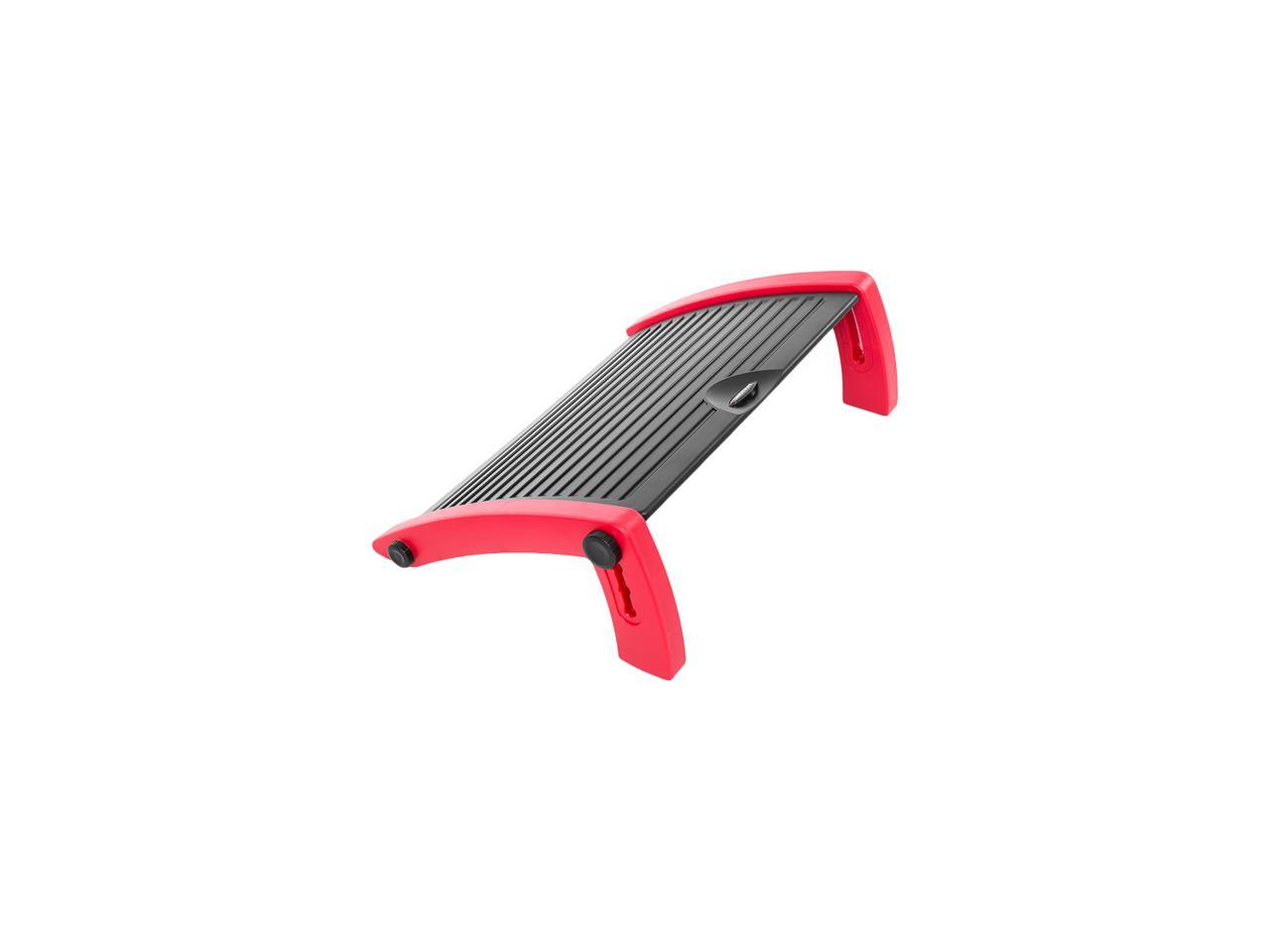 AKRacing Plastic Footrest Red, Adjustable to Multiple Tilt Angles (AK-FOOTREST-RD-NA) 3