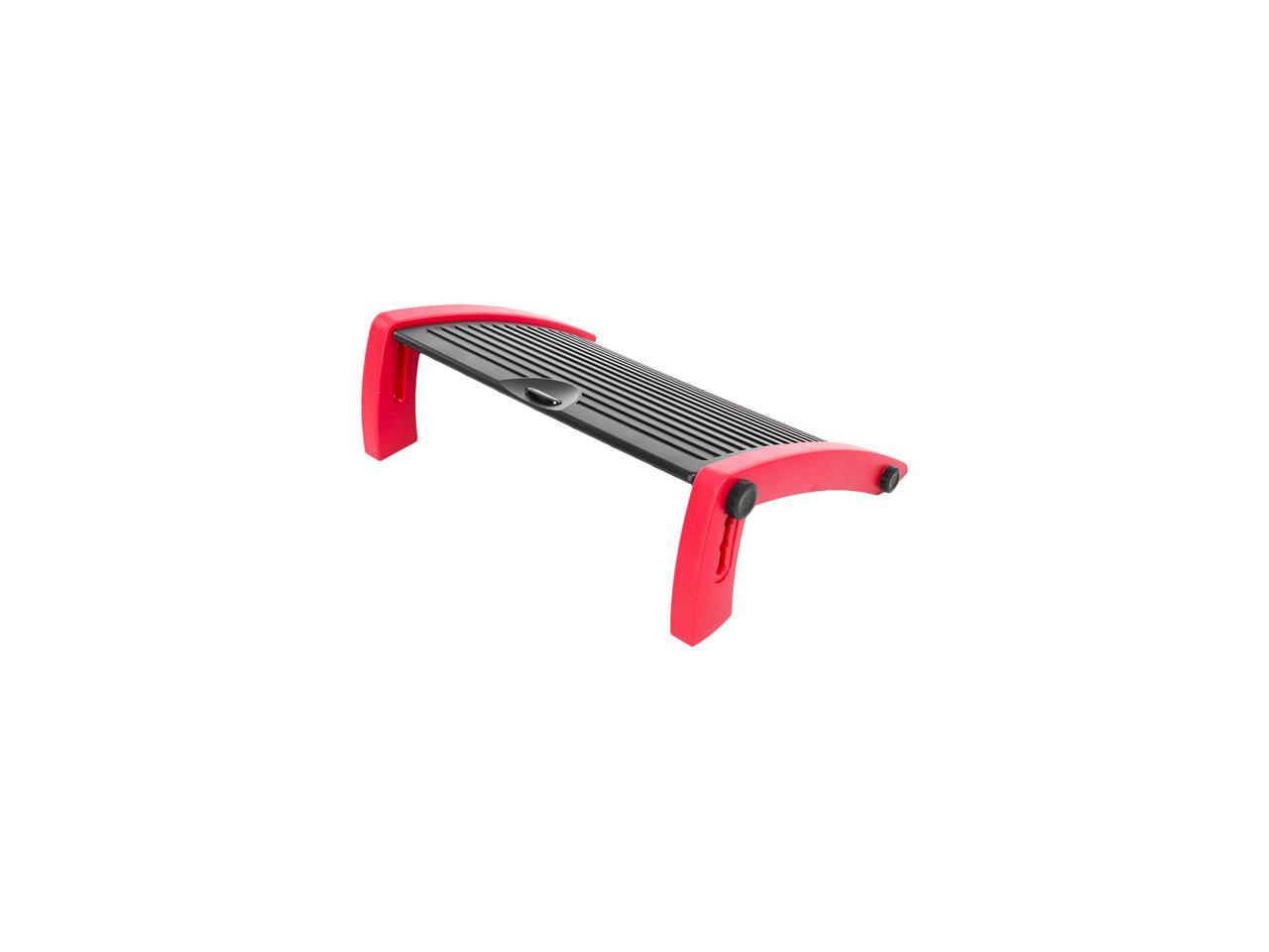 AKRacing Plastic Footrest Red, Adjustable to Multiple Tilt Angles (AK-FOOTREST-RD-NA) 4