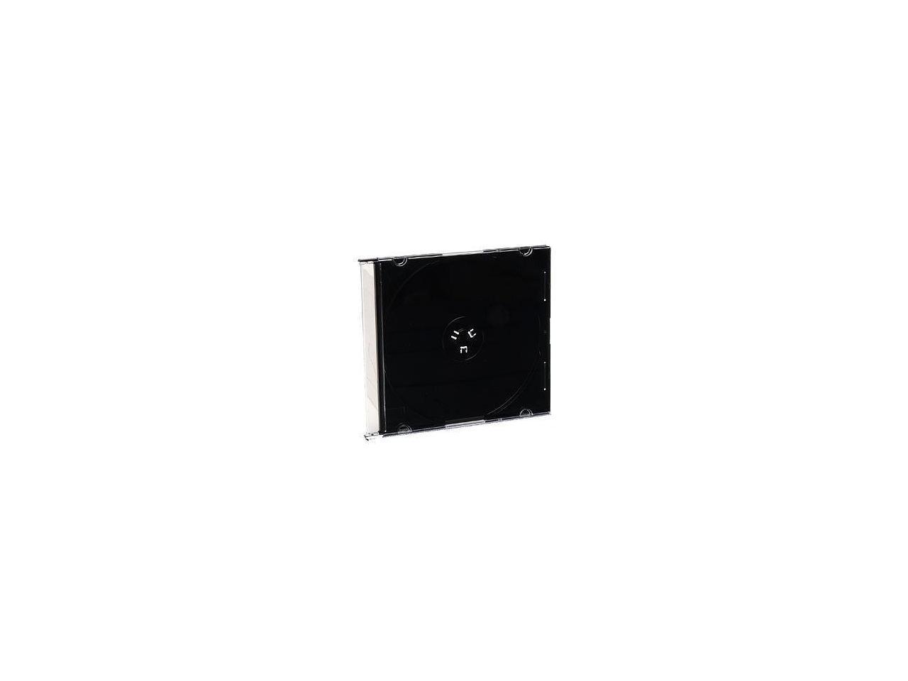 Verbatim 94868 CD/DVD Black Slim Storage Cases 200pk 1